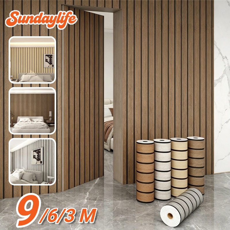 Pvc Panel Background - Self Adhesive Faux Grille Wall Panel