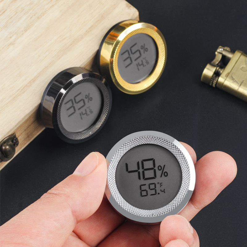 Mini Digital Display Cigar Hyg - Digital Hygrometer Probe ulasan dan harga