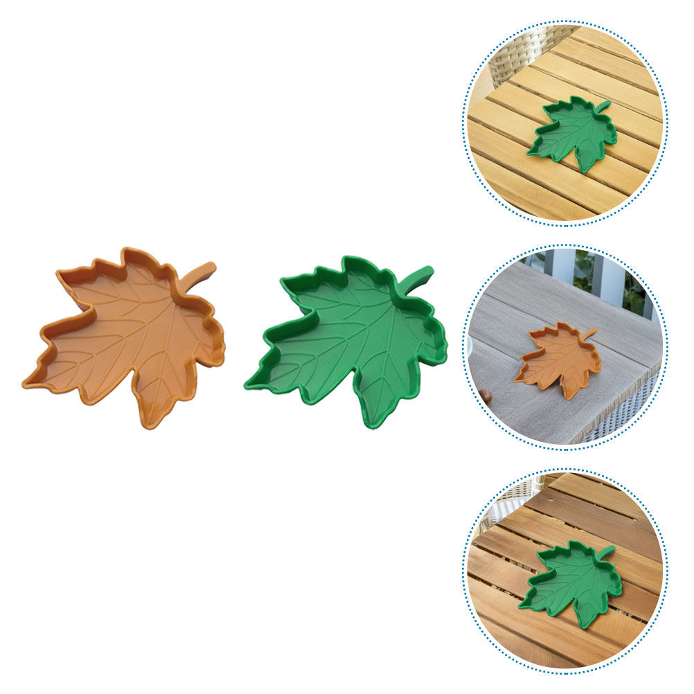 8Pcs Realistic Maple Leaf Rept - Water Dish Reptile ulasan dan harga