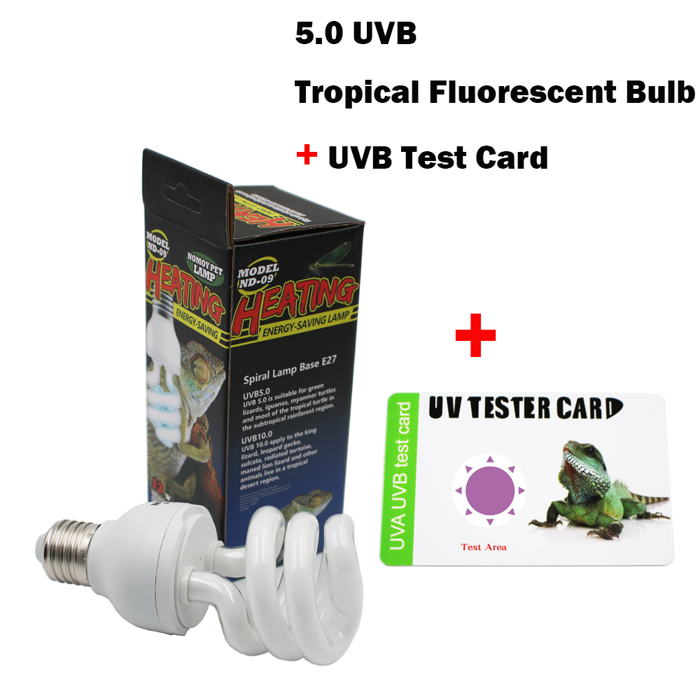 Reptile 5.0 UVB Lamp Bulb Ligh - Calcium Powder Reptile ulasan dan harga