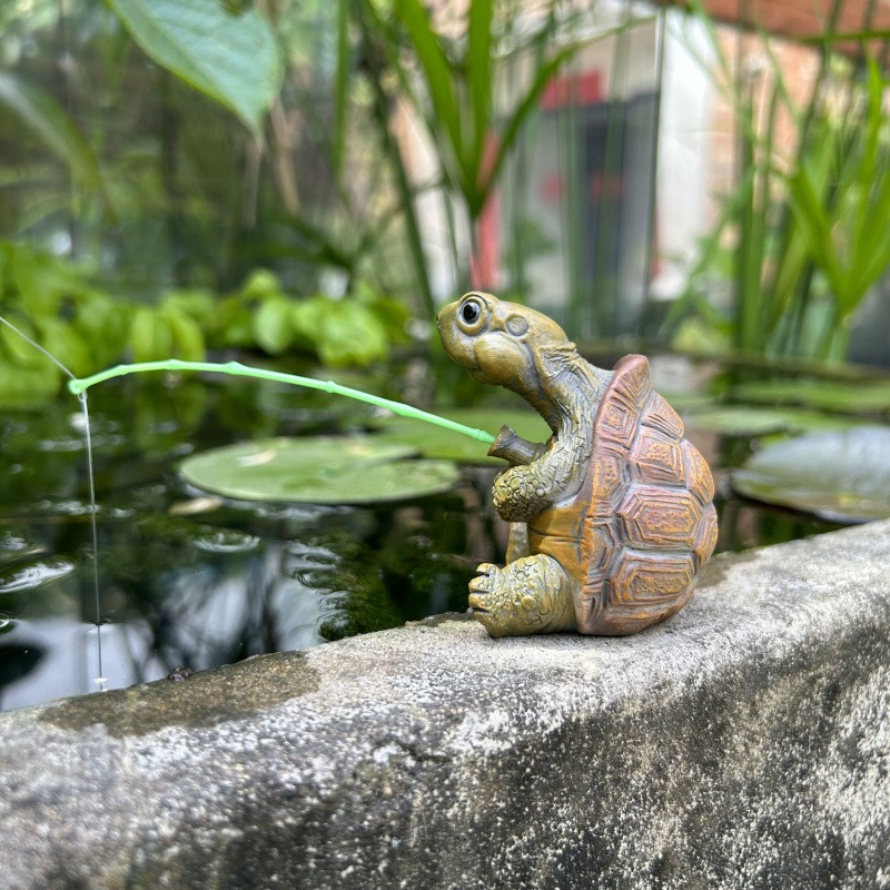 Turtle fishing fish tank aquar - Water Dish Reptile ulasan dan harga