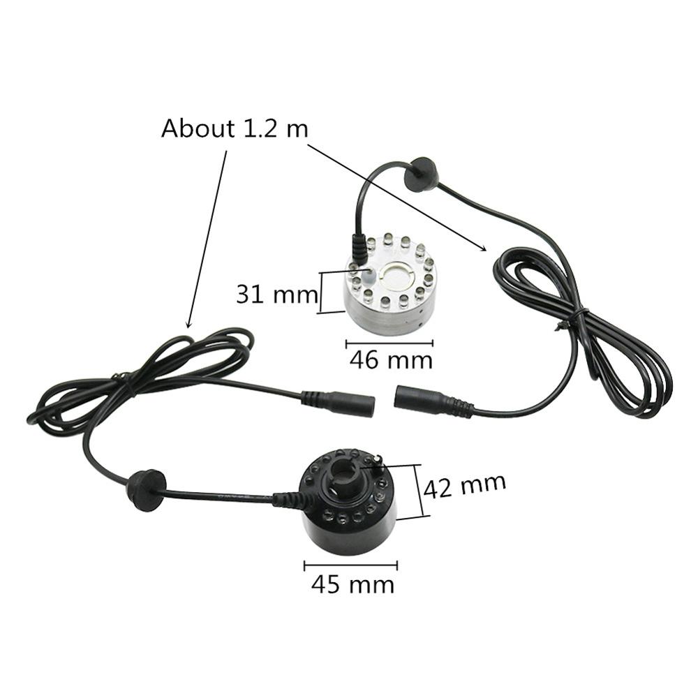 Electric Colorful Ultrasonic M - Terrarium Fogger Ultrasonic ulasan dan harga