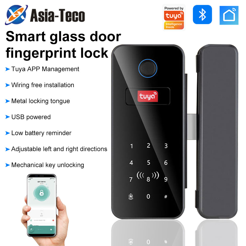 Intelligent Lock Glass Door Pa - Glass Door Hinge ulasan dan harga