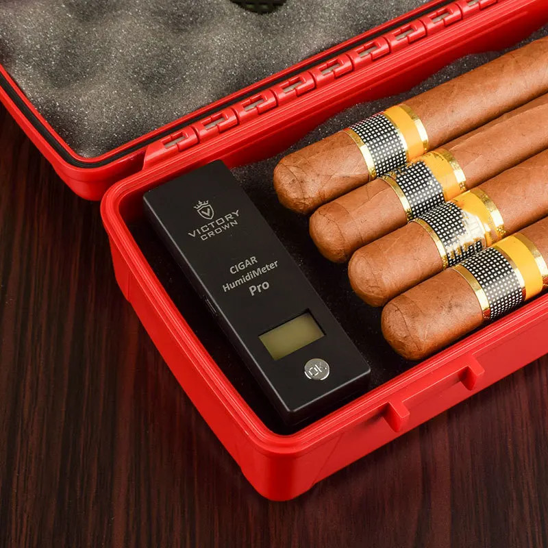 Cigar Moisture Meter Hygromete - Digital Hygrometer Probe ulasan dan harga