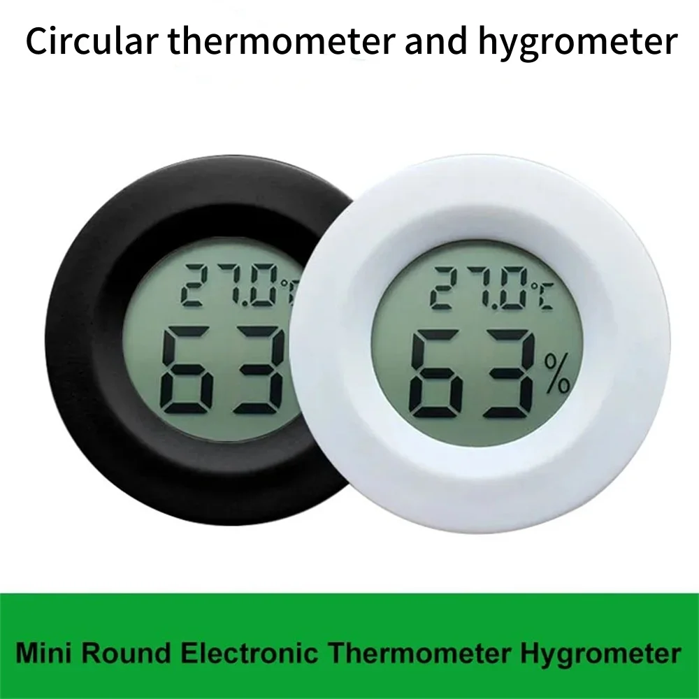 Mini Round Digital Thermometer - Digital Hygrometer Probe ulasan dan harga