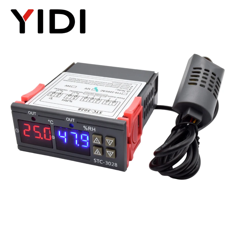 STC-3028 LED Digital Thermosta - Digital Hygrometer Probe ulasan dan harga