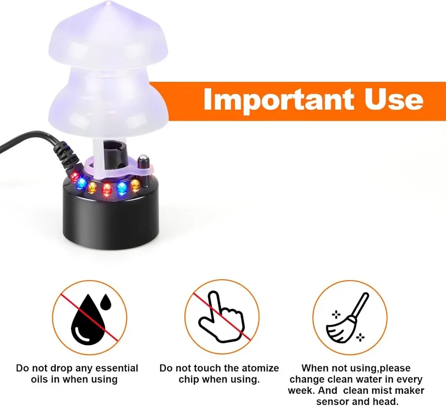 Ultrasonic Atomizer Mist Maker - Terrarium Fogger Ultrasonic ulasan dan harga