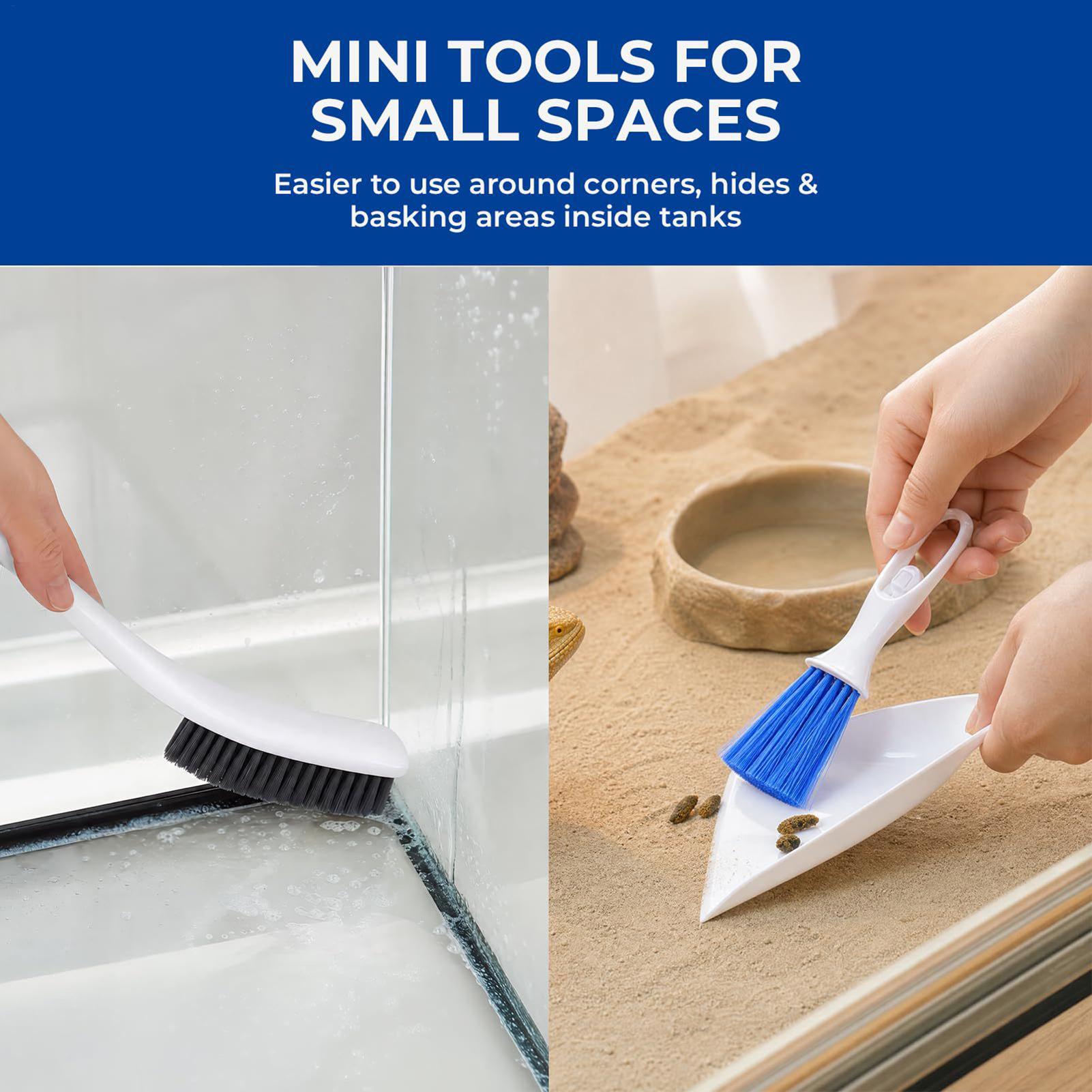 Reptile Tank Cleaning Kit With - Feeding Tong Stainless ulasan dan harga