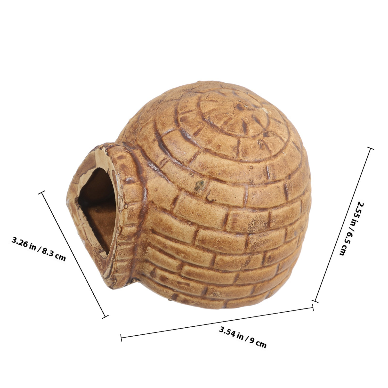 Aquarium Fish Shelter Ceramic  - Hide Cave Ceramic ulasan dan harga