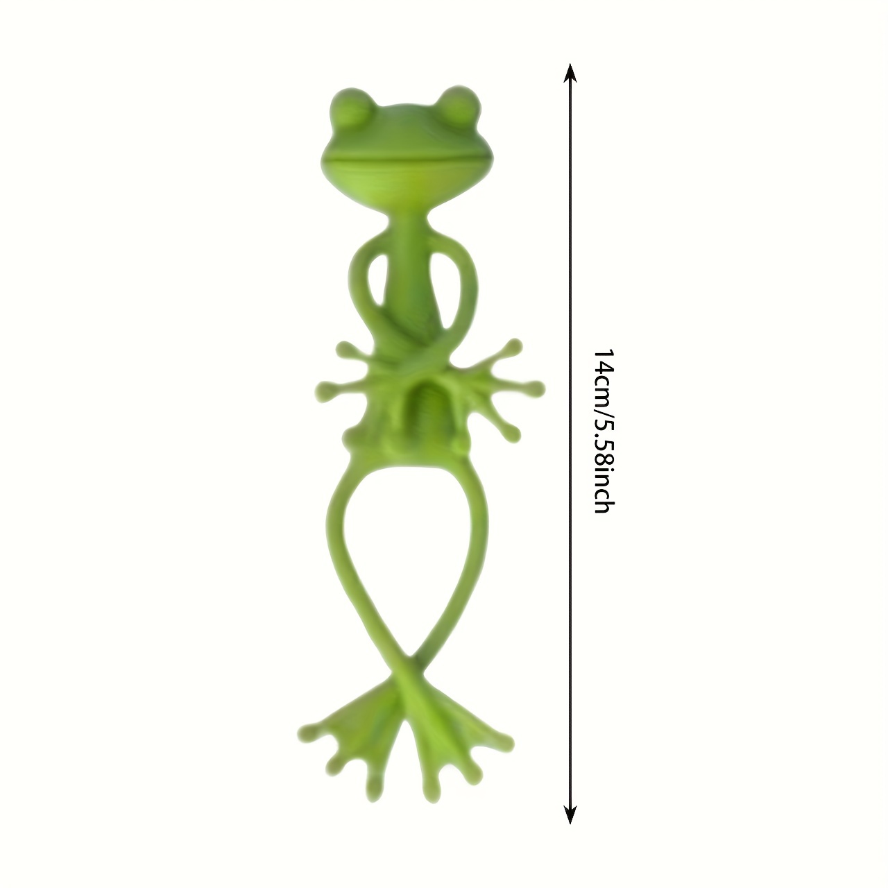 Creative Green Frog Plant Fixi - Vine Climbing Plastic ulasan dan harga