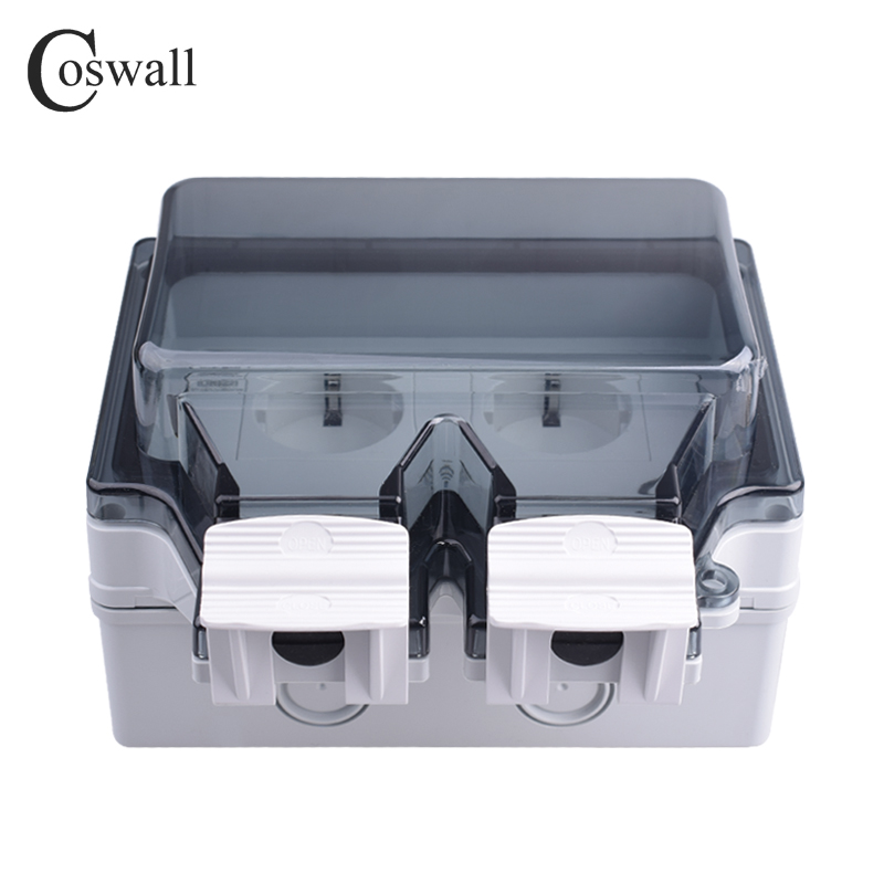 Coswall Tuya Wifi Yandex Alice - Timer Dual Outlet ulasan dan harga