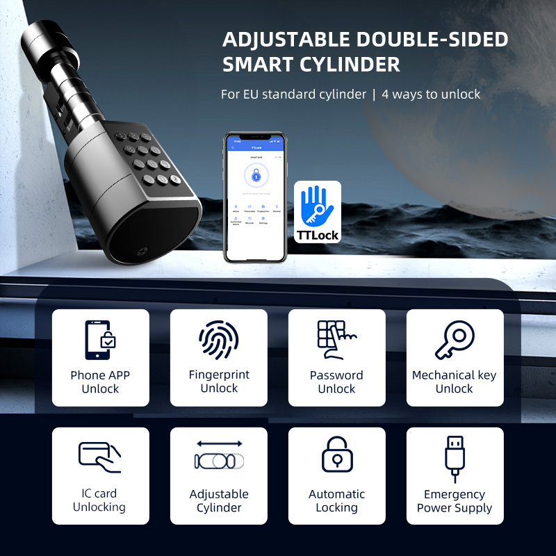 Smart Euro Cylindrical Door Lo - Glass Door Hinge ulasan dan harga