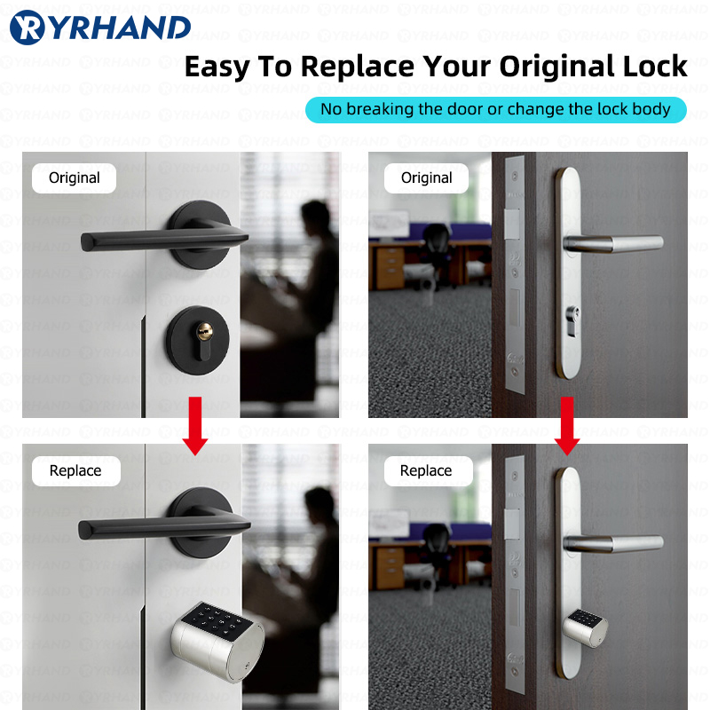 Smart Euro Cylindrical Door Lo - Glass Door Hinge ulasan dan harga