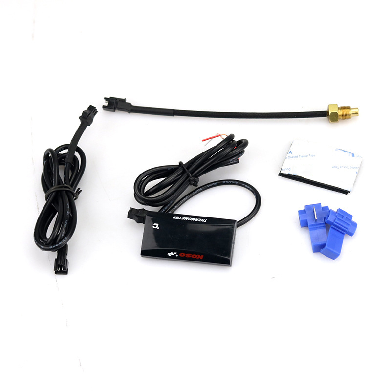 Round Motorcycle Temperature M - Digital Hygrometer Probe ulasan dan harga