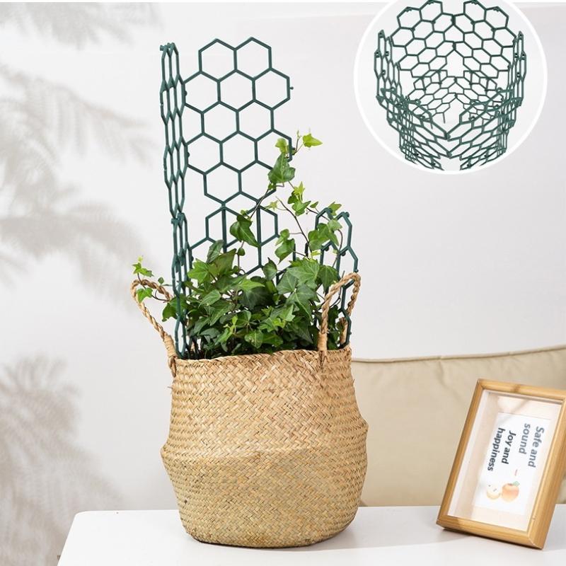 1/5Pcs Honeycomb Design Plant  - Vine Climbing Plastic ulasan dan harga