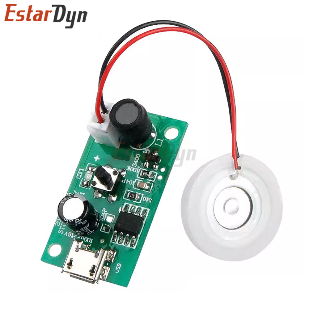 5V Ultrasonic Mist Maker DIY K - Terrarium Fogger Ultrasonic ulasan dan harga