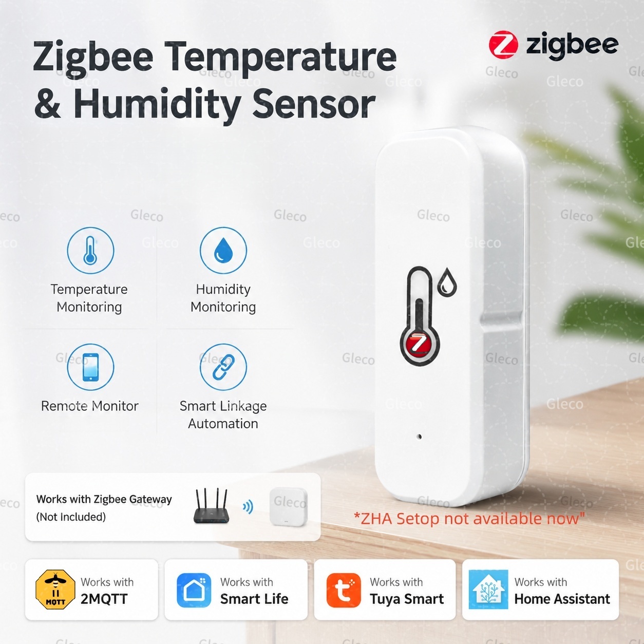 Tuya Zigbee 3.0 Mini Temperatu - Digital Hygrometer Probe ulasan dan harga