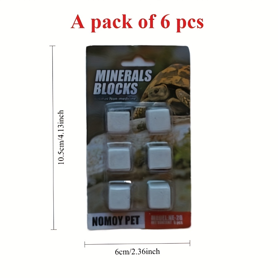 6 Pcs Fish Tank Calcium Block  - Calcium Powder Reptile ulasan dan harga