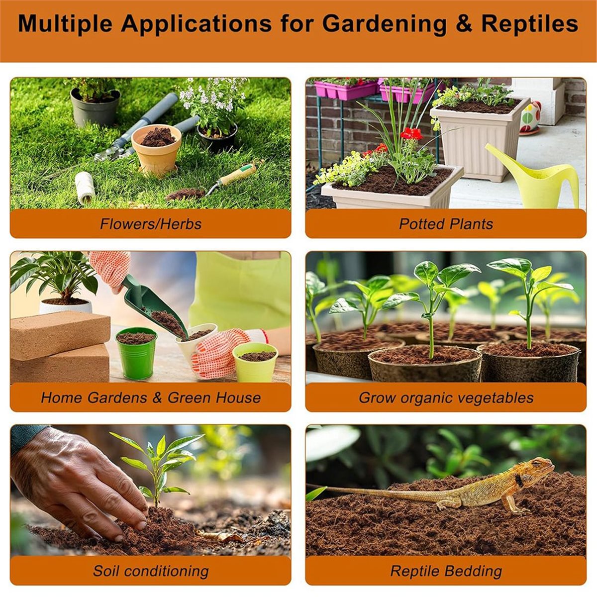 HITL 3 Pack Bricks, for Plants - Substrate Coconut Fiber ulasan dan harga