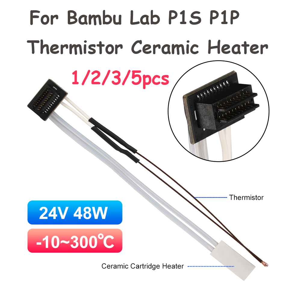 For Bambu Lab P1S P1P Thermist - Ceramic Heat Emitter ulasan dan harga