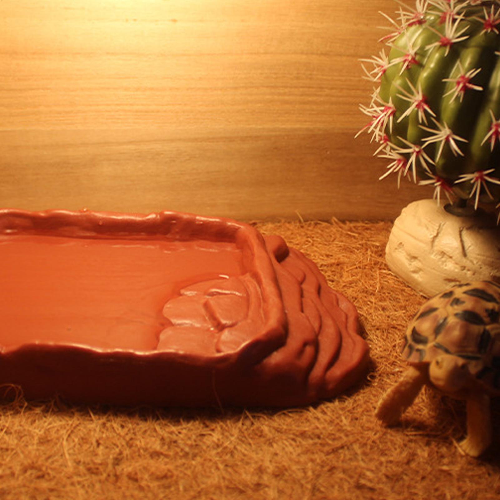 Anti-Slip Ladders Reptile Bowl - Water Dish Reptile ulasan dan harga