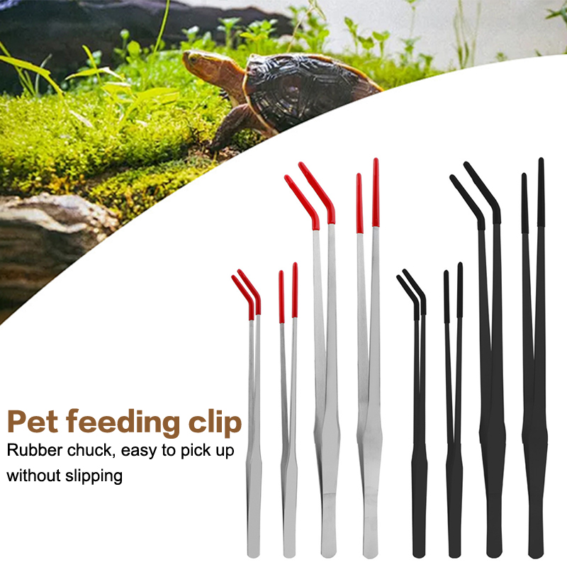 Hot Stainless Steel Reptile Wi - Feeding Tong Stainless ulasan dan harga