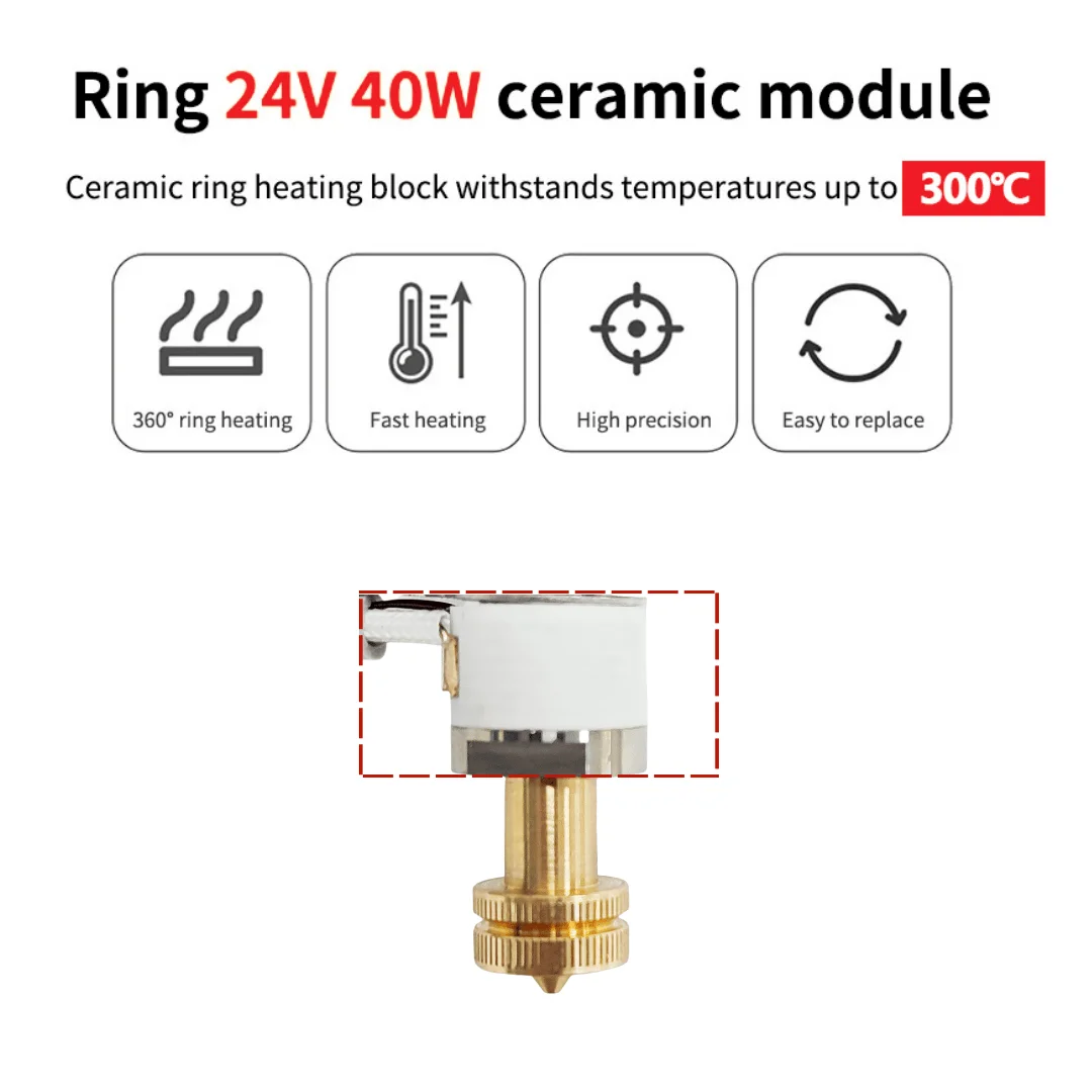 For E3D Revo Hotend Kit V6 Rad - Ceramic Heat Emitter ulasan dan harga